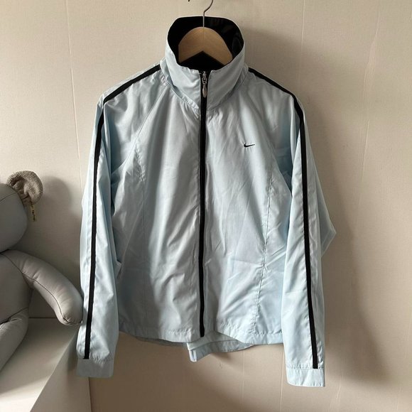 Nike blue windbreaker jacket - Picture 4 of 8